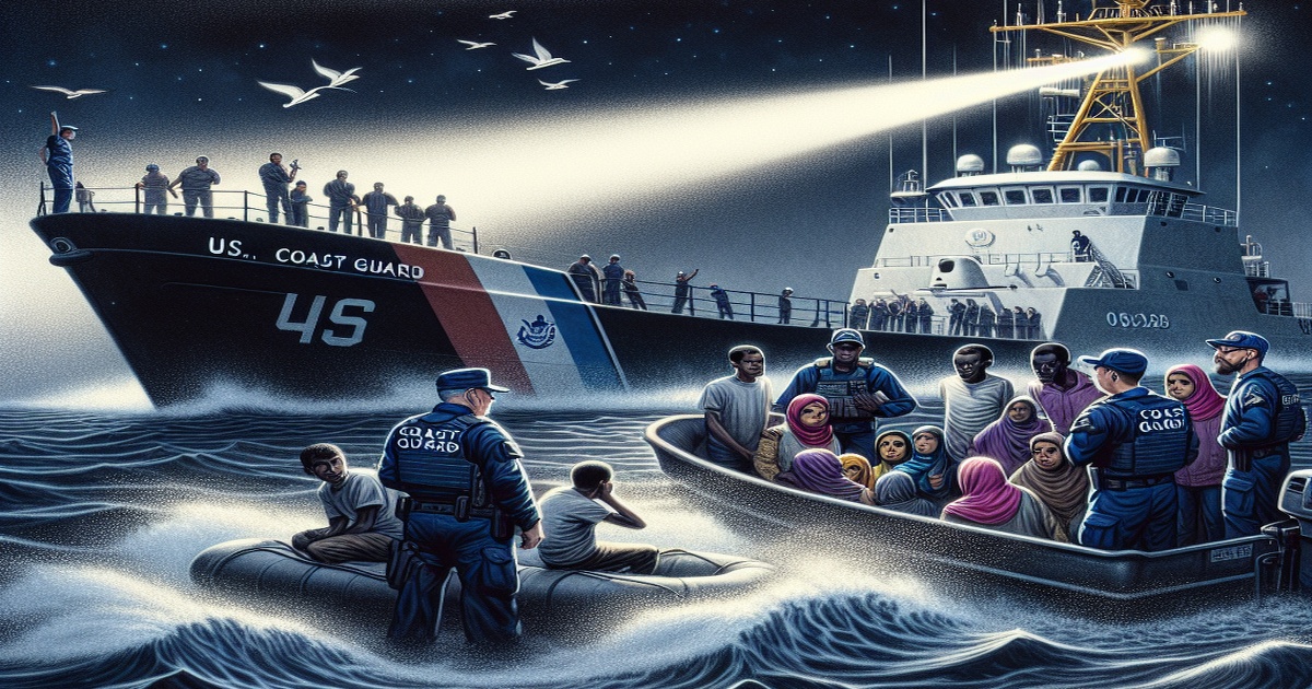 Main image to the post Coast Guard Intercepts Illegal Migrant Vessel off Southern California