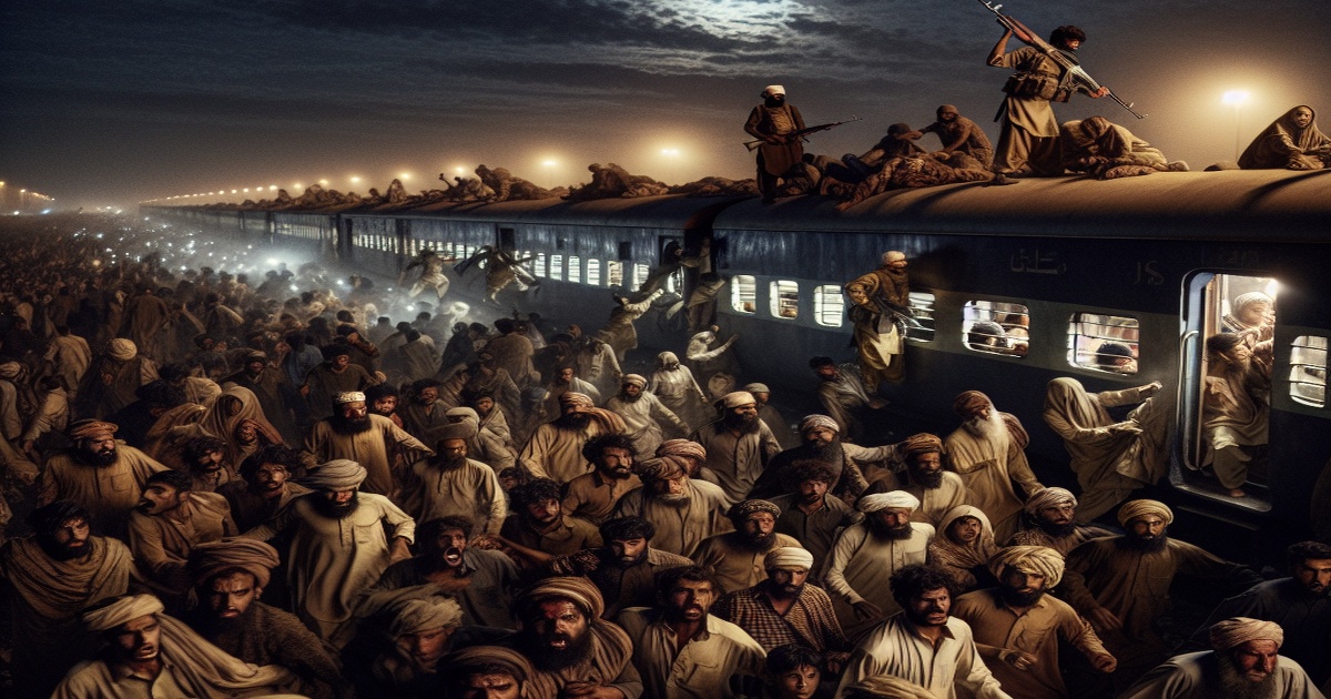 Main image to the post Separatist Militants Take Train Passengers Hostage in Violent Attack in Southwestern Pakistan