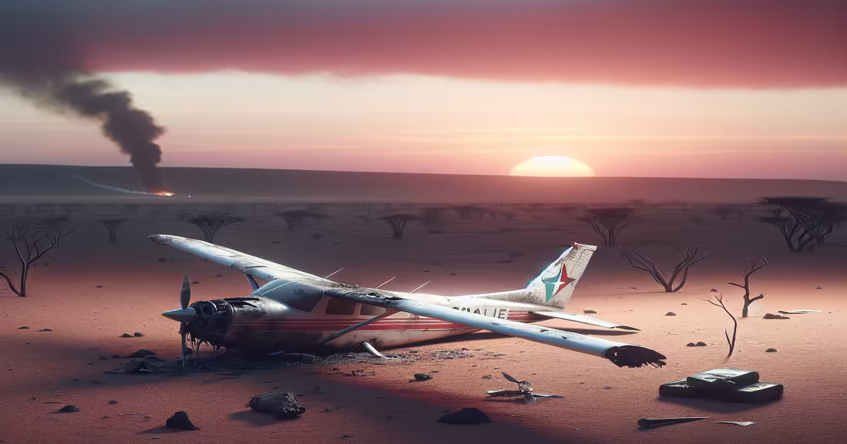 Cessna Plane Crash in Somalia and Escalating Global Tensions Amid Humanitarian Crises