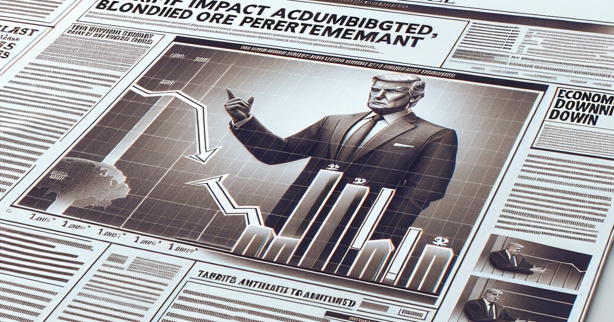 Main image to the post Trump Acknowledges Tariff Impact, Blames Predecessor for Economic Downturn