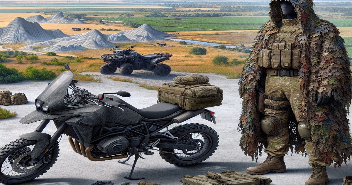Main image to the post Camouflage Cloaks and Motorcycle Tactics in Ukraine
