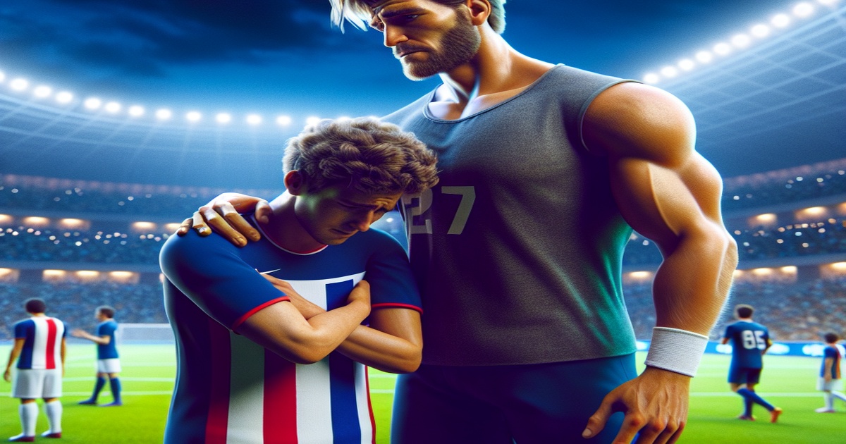 Main image to the post Ibrahimovic Comforts Holmberg After Penalty Heartbreak