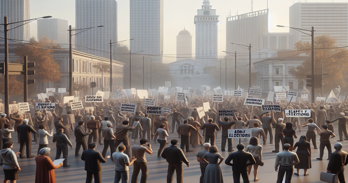 Main image to the post Clashes Erupt Amidst Calls for Early Elections in Serbia