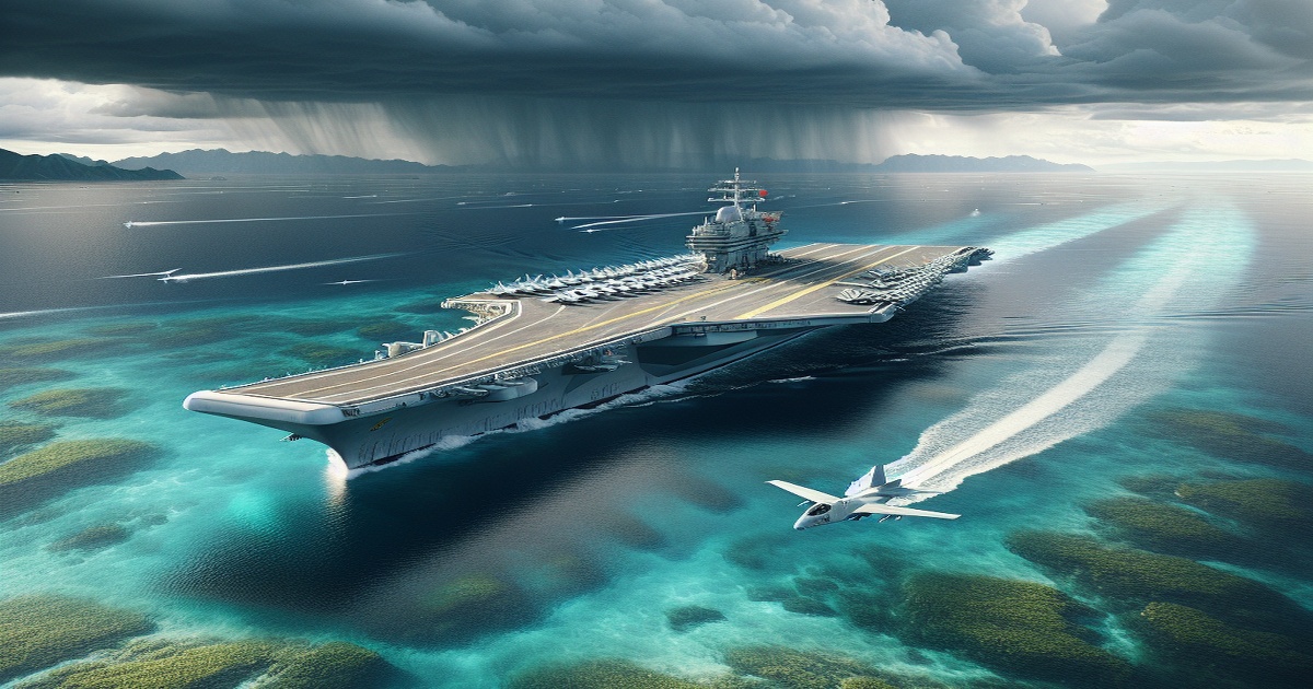Main image to the post Chinese Aircraft Carrier Liaoning Sails Through Pacific, Raising Japanese Concerns