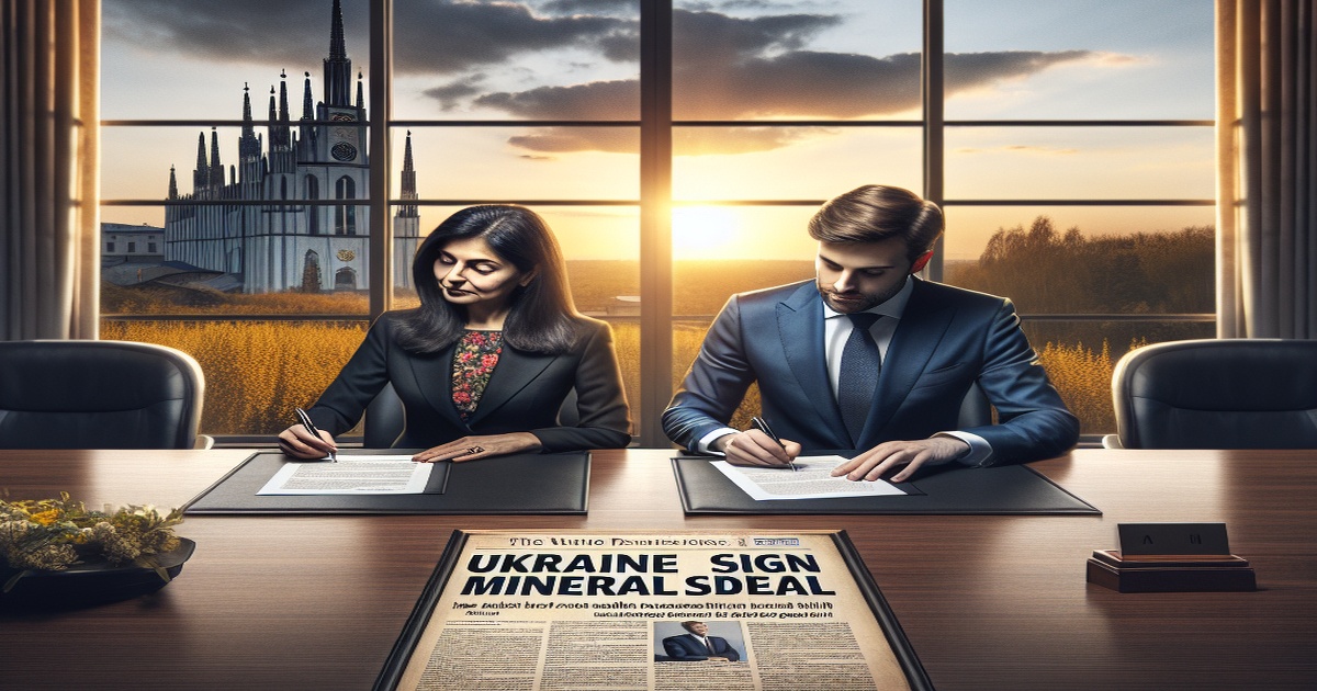 Main image to the post Ukraine Ready to Sign Minerals Deal with US, Despite Trump's Criticism