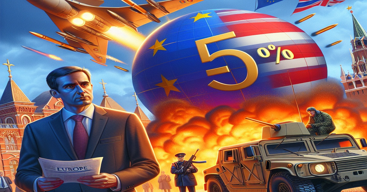 Main image to the post Trump's Call for NATO to Spend 5% of GDP on Defense Sparks Controversy in Europe