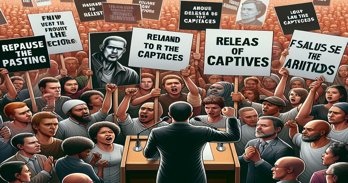 Main image to the post Steinbrecher to Address Rally, Families Demand Release of All Captives