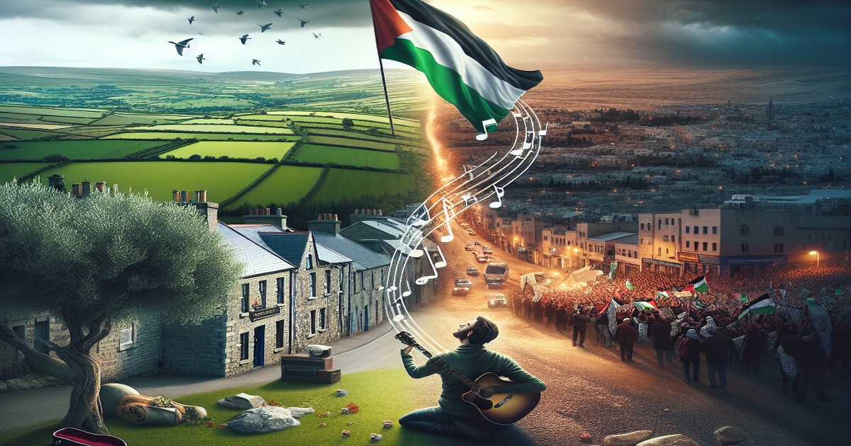Main image to the post Irish Rock Artist Dedicates Song to Palestine Amid Protests and Violence
