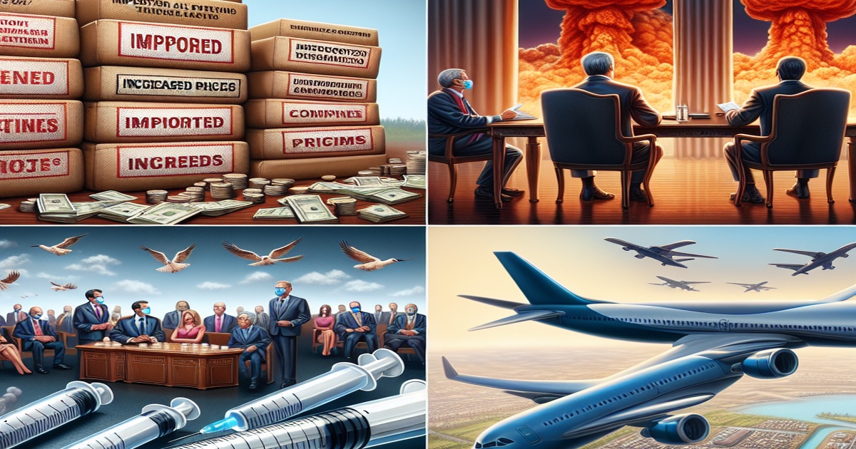 Main image to the post Trump Tariffs, Hearings, Vaccines, and Air Tragedy