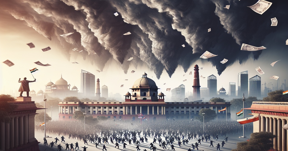 Main image to the post Accusations of Cash Distribution and BJP's Role Spark Political Storm in Delhi