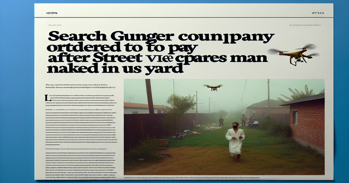 Main image to the post Google Ordered to Pay After Street View Captures Man Naked in His Yard
