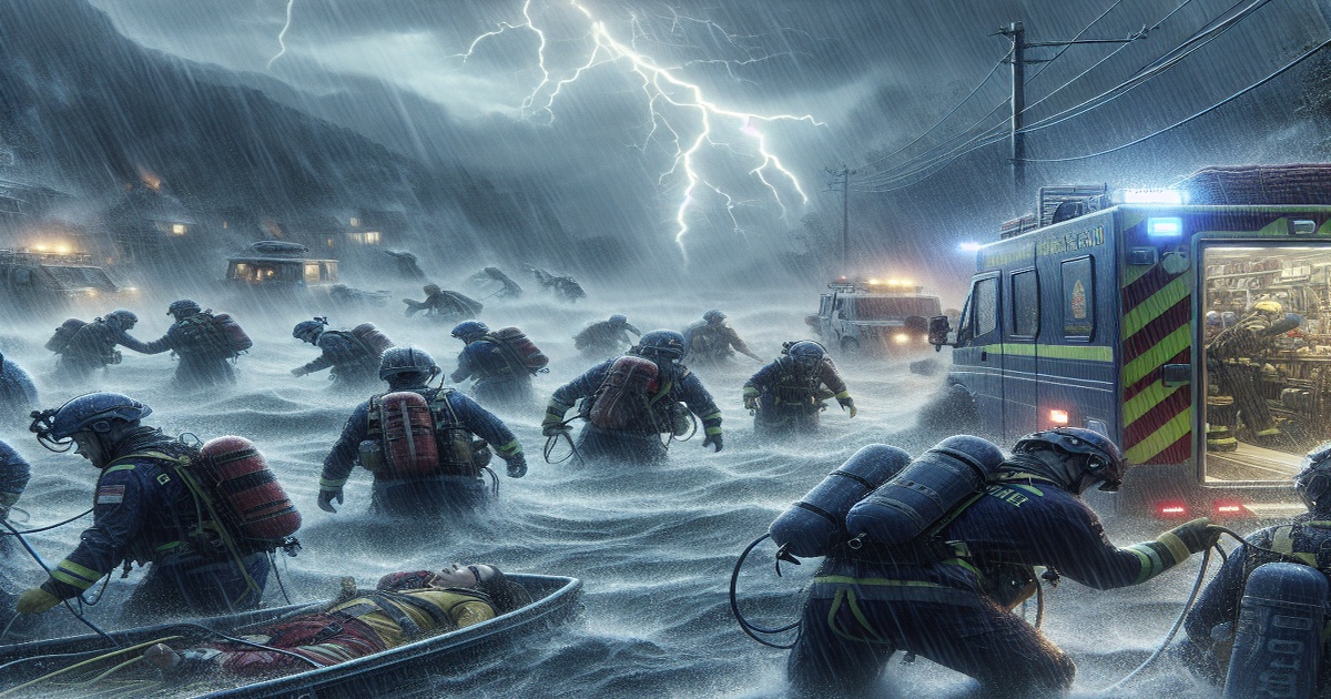 Main image to the post Death Toll Rises to 126, Rescue Efforts Intensify as Authorities Battle Harsh Weather Conditions