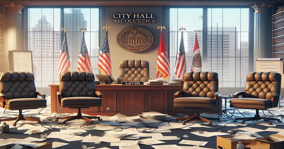 Main image to the post New York Mayor Adams Faces Turmoil as Four Top Deputies Resign Amid Controversy