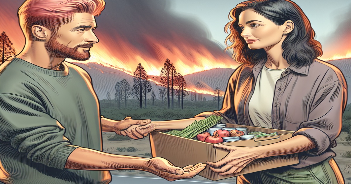 Main image to the post Prince Harry and Meghan Markle Step In to Aid California Wildfire Victims