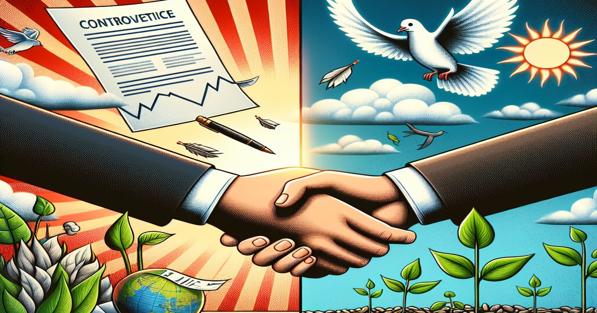Main image to the post A Controversial Deal with Discontent and Hope for the Future