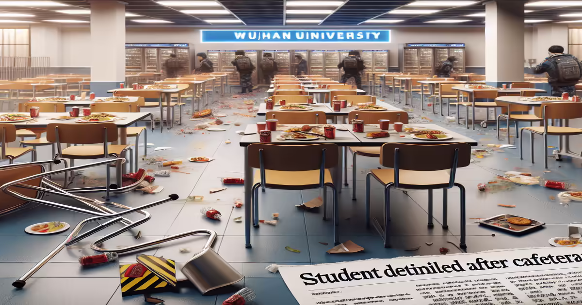 Main image to the post Student Detained After Cafeteria Attack at Wuhan University
