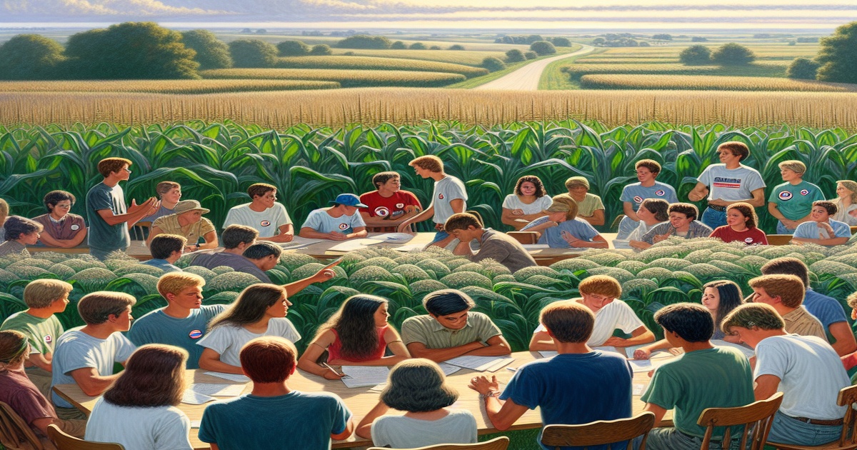 Main image to the post Iowa Democrats Embrace Youth Movement Amid Age Debate