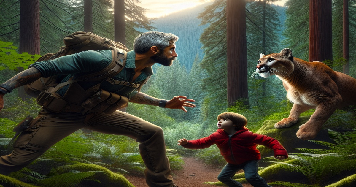 Main image to the post Father Saves Child from Mountain Lion Attack in Olympic National Park