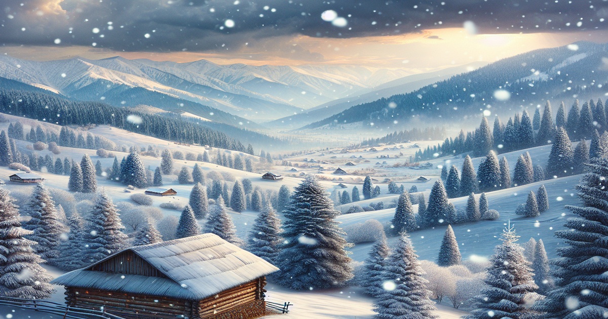 Main image to the post "Bhalesa's Enchanting Snowfall Illuminates Doda District's Natural Beauty"