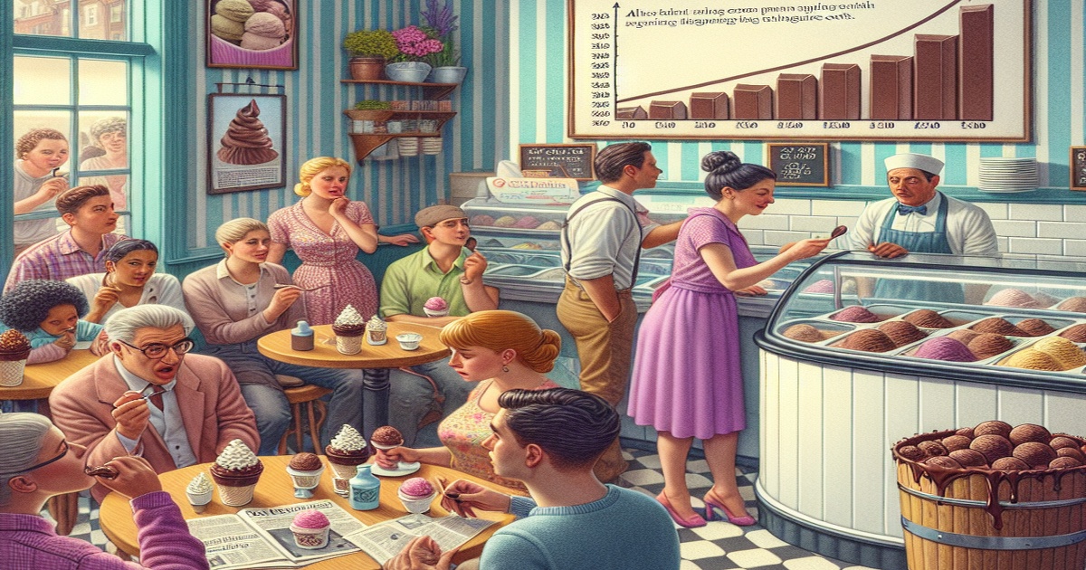 Main image to the post Ice Cream Shop Struggles with Rising Chocolate Costs