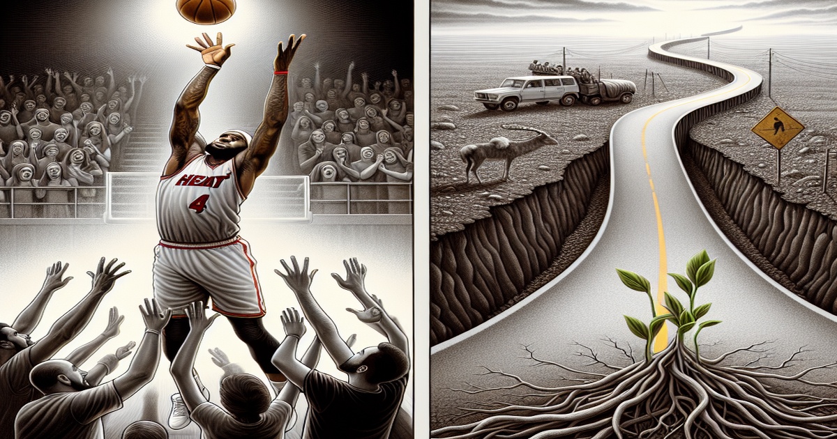 Main image to the post LeBron Makes History, Syria Faces Long Road to Recovery
