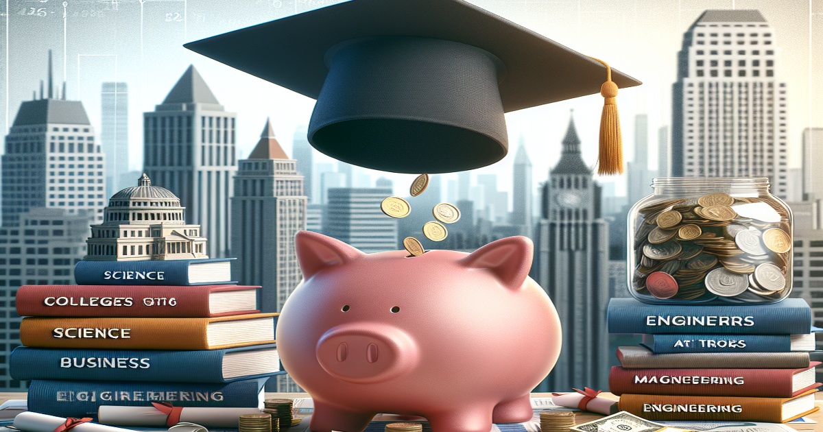 Main image to the post "Top Colleges and Majors for Maximizing Graduate Salaries Revealed in New Report"