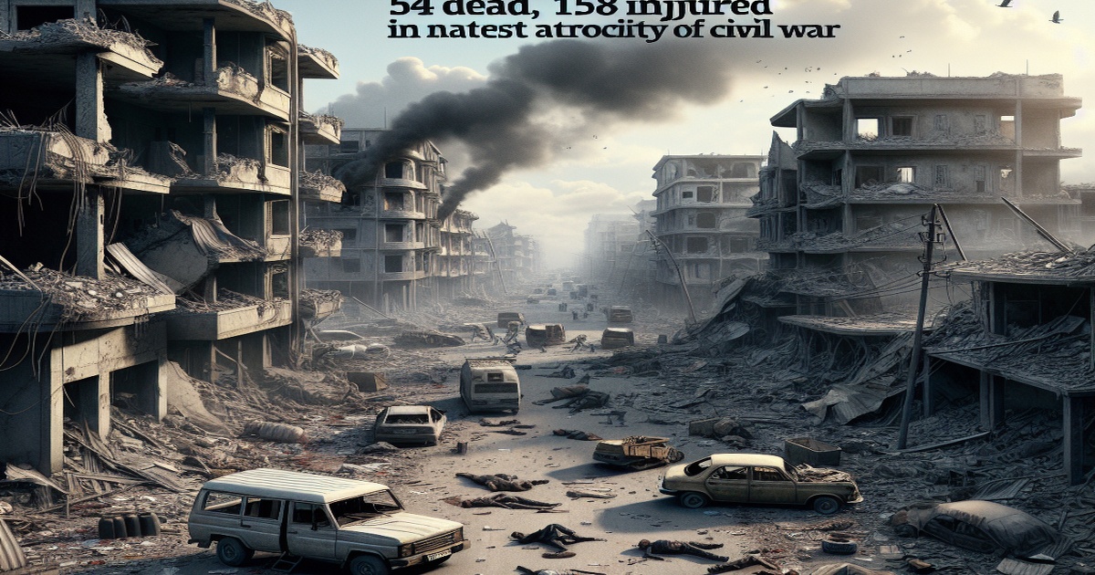 Main image to the post 54 Dead, 158 Injured in Latest Atrocity of Civil War