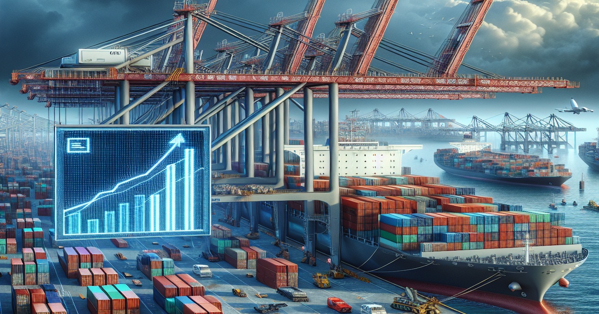 Main image to the post China's Exports Rise, But U.S. Shipments Dip Amidst Trade Tensions