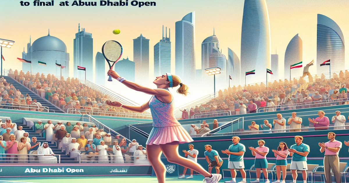 Main image to the post American Ashlyn Krueger Advances to Final at Abu Dhabi Open