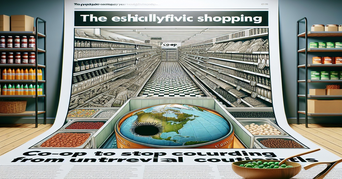 Main image to the post Co-op to Stop Sourcing from Israel and Other "Concern" Countries