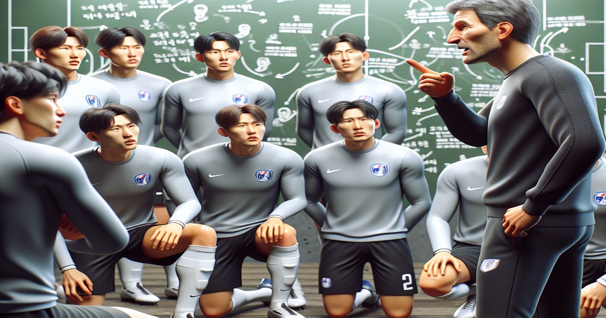 Main image to the post South Korea Coach Hong Myung-bo Names Squad Aiming to Secure Early World Cup Qualification