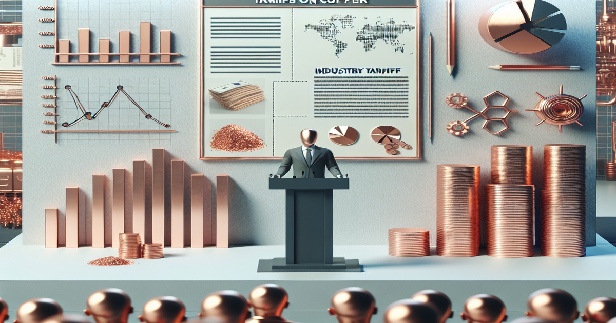 Main image to the post Trump Announces Copper Tariff, Hints at More Industry Tariffs