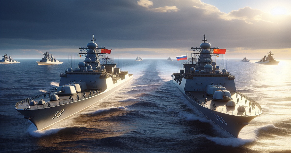 Chinese and Russian Warships Conclude Joint Patrol in the Western Pacific