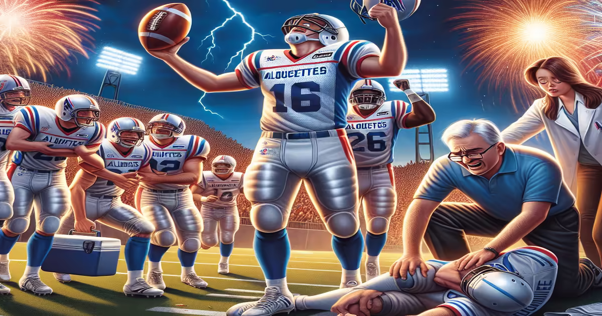 Main image to the post Alouettes Rally for Victory, But Hamstring Injury Puts Future in Doubt