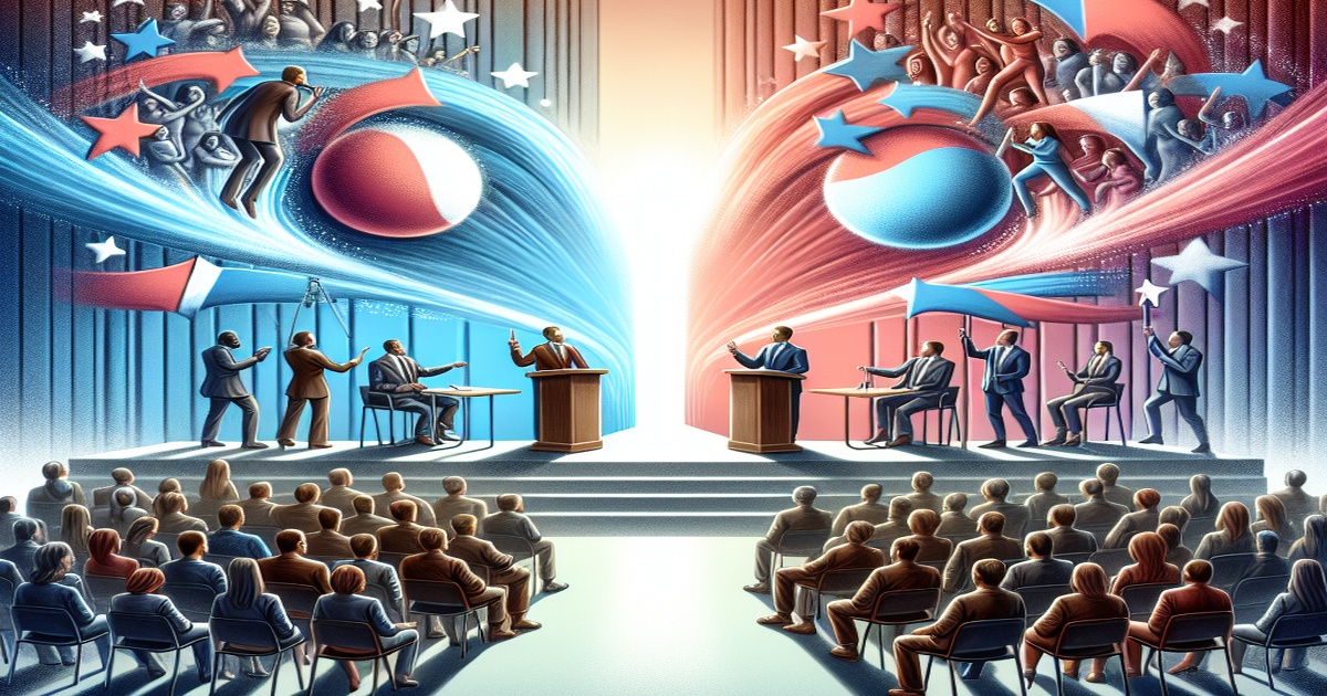 Main image to the post Election Campaign Intensifies as Leaders Present Diverging Visions