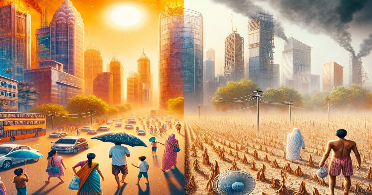 Main image to the post 2024 Declared Warmest Year on Record in India and Globally