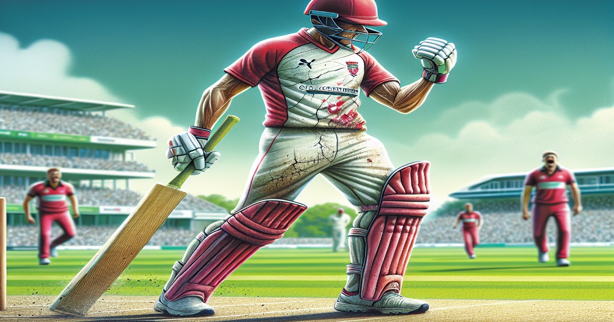 Main image to the post Cameron Green Makes Successful Return with Century for Gloucestershire Despite Cramp