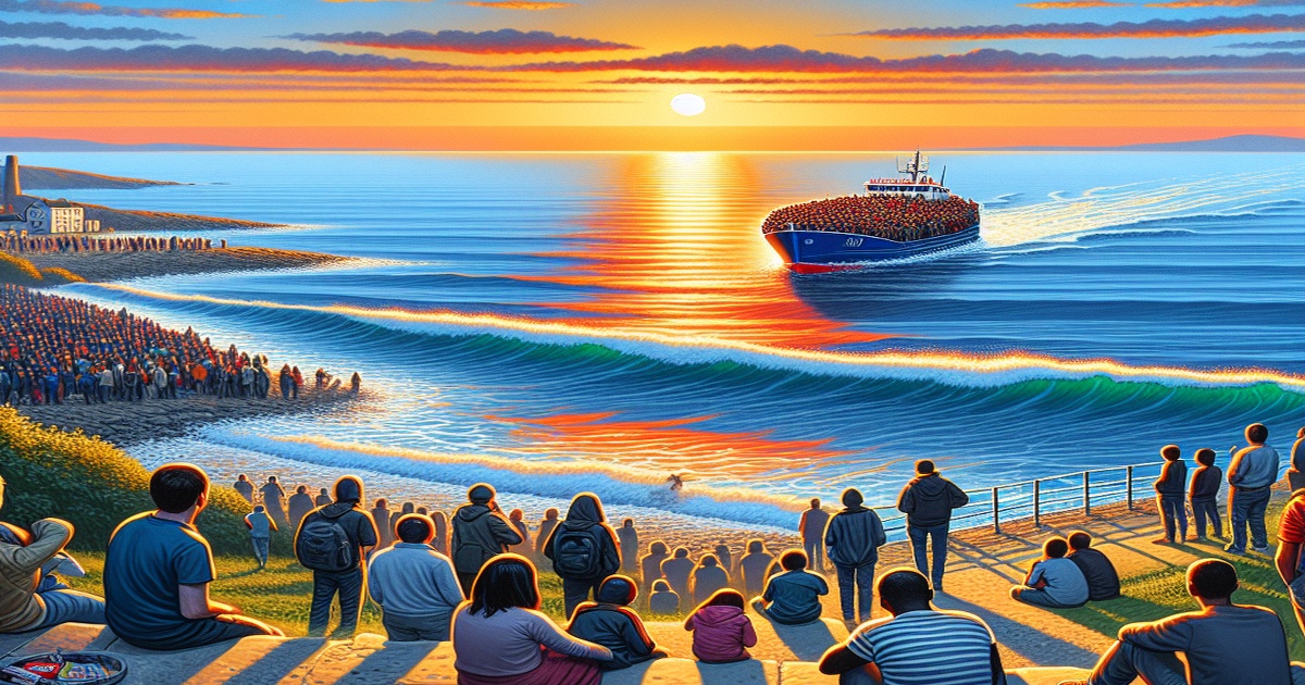 Main image to the post UK Sees Over 1,000 Migrant Arrivals in Two Days, Amidst Rising Concerns and Political Pressure