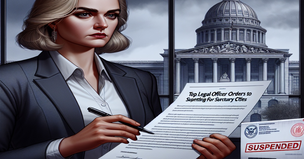 Main image to the post Attorney General Pam Bondi Orders DOJ to Suspend Federal Funding for Sanctuary Cities
