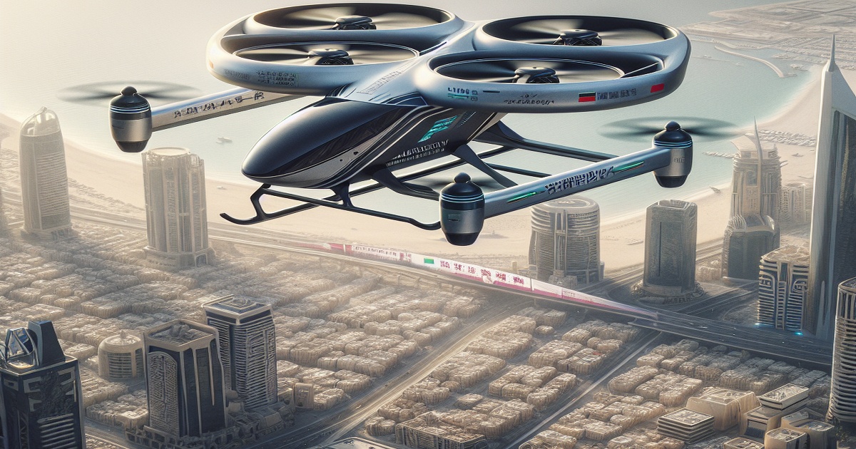 Main image to the post China's TCab Tech Secures $1 Billion eVTOL Order from UAE's Autocraft