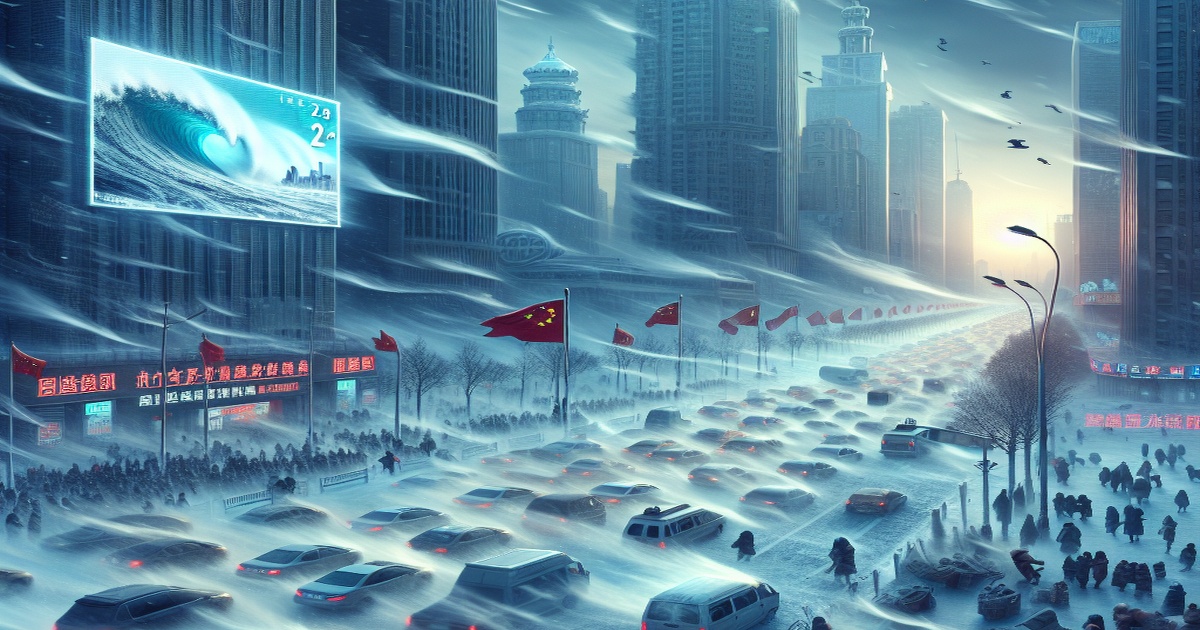 Main image to the post China Braces for Severe Cold Wave with Strong Winds and Temperature Drops