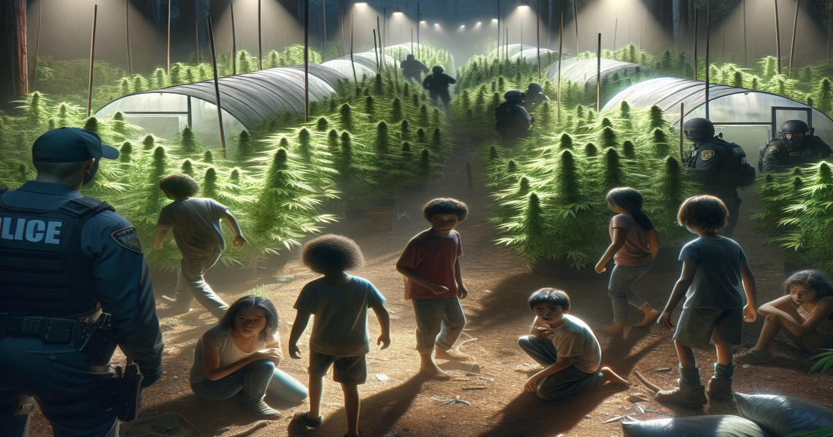 Main image to the post Unaccompanied Children Discovered in California Marijuana Grow Operations