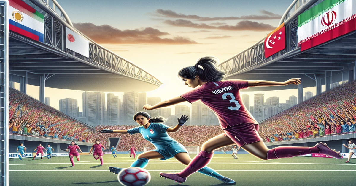 Main image to the post Iran Aims for Victory Against Singapore in AFC Women's Asian Cup Qualifiers