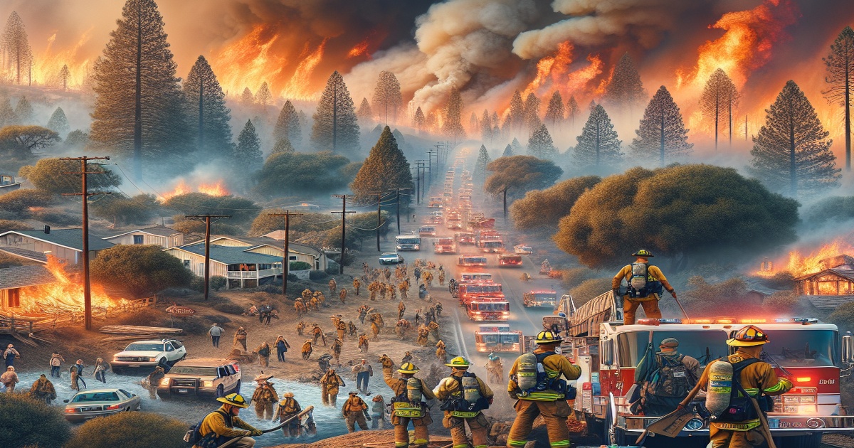 Main image to the post Urgent Evacuations as California Fires Ravage Los Angeles County