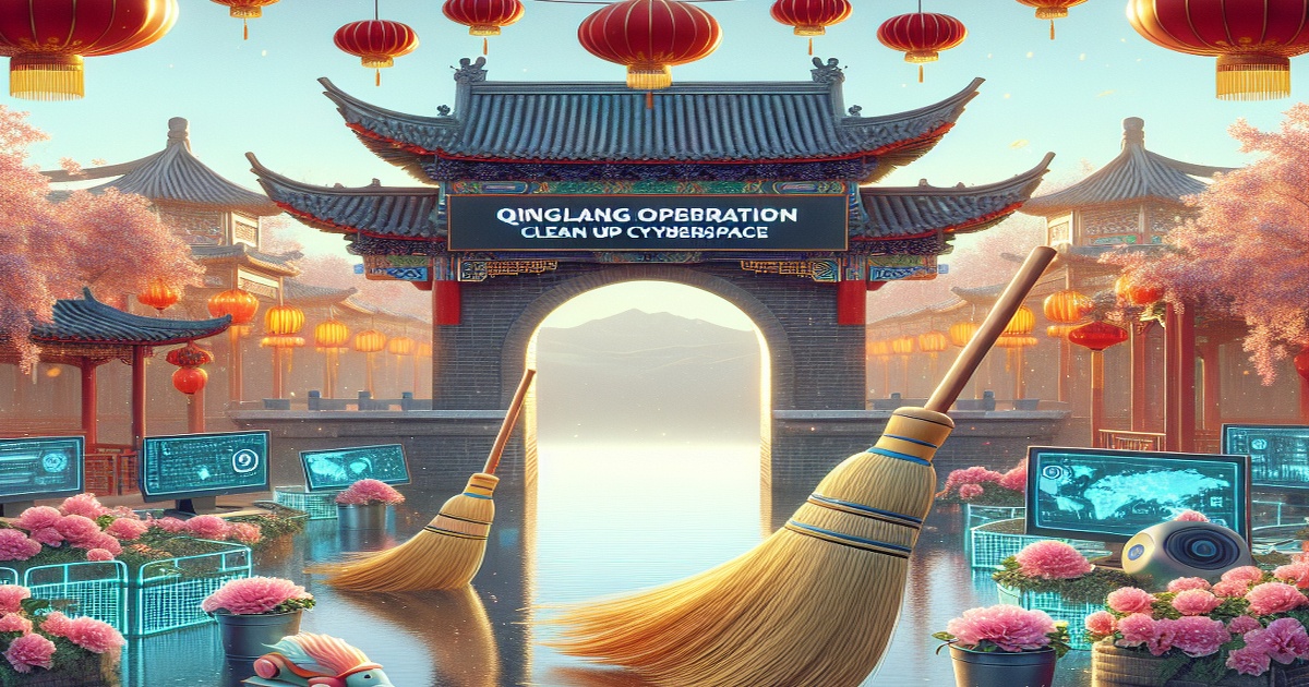 Main image to the post China Launches "Qinglang Operation" to Clean Up Cyberspace for Spring Festival