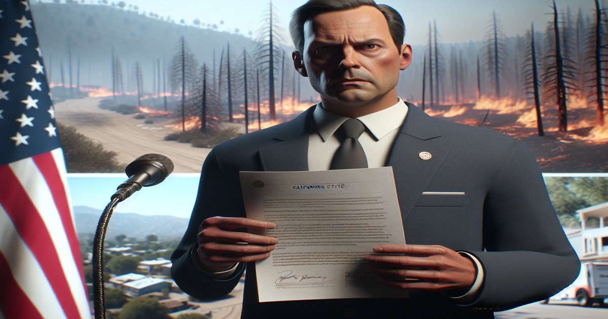 Main image to the post California Governor Pushes for Felony Charges for Looting in Fire Evacuation Zones