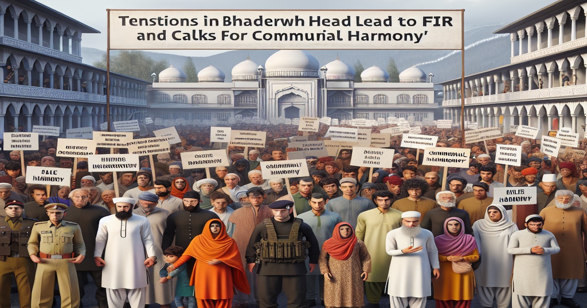 Main image to the post Tensions in Bhaderwah Lead to FIR and Calls for Communal Harmony