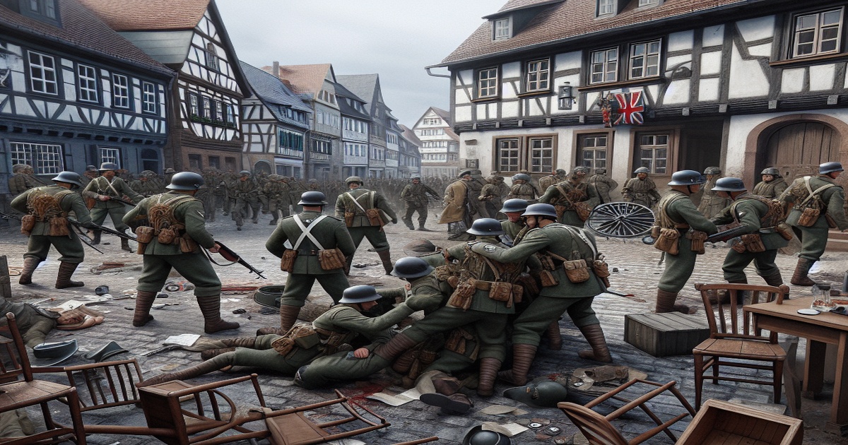 Main image to the post British Soldiers Arrested in Germany After Alleged Rampage