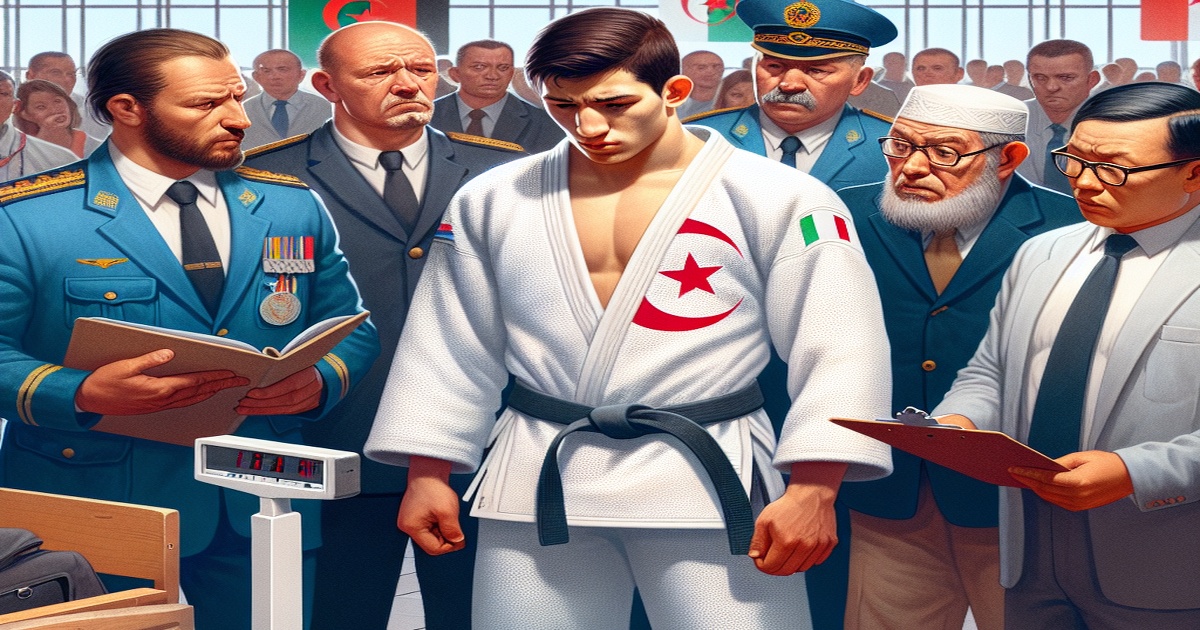 Main image to the post Algerian Judoka's Missed Weigh-In at Paris Olympics Sparks Controversy and Investigation