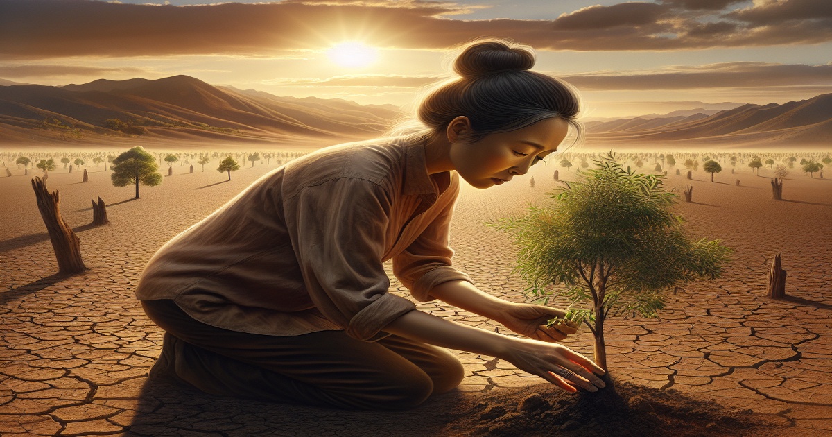 Wang Zhanfeng's Affectionate Dedication to Reforestation in Youyu County